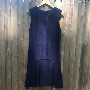 Ann Taylor wool a-line dress